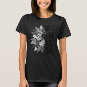 Pun Relax I've Goat This Farmer Farm Animal Retro T-Shirt