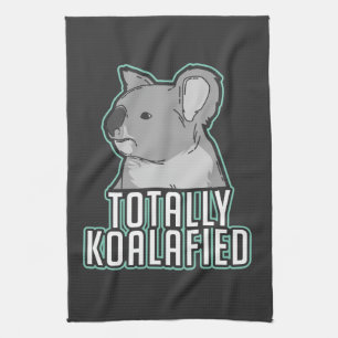 Pun - Totally Koalafied Kitchen Towel