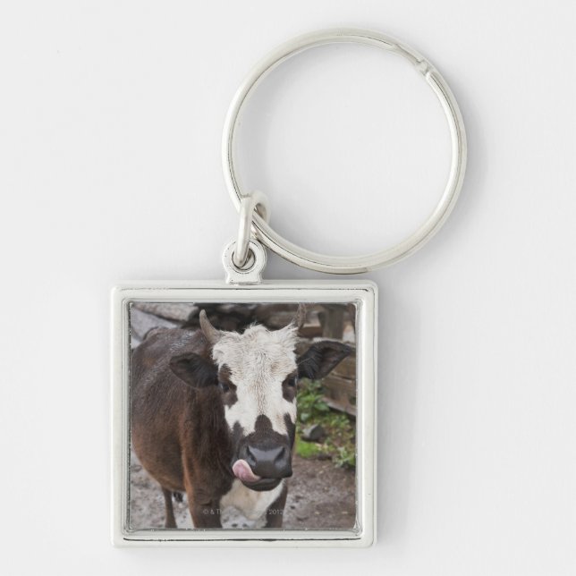 punakha district bhutan keychain (Front)