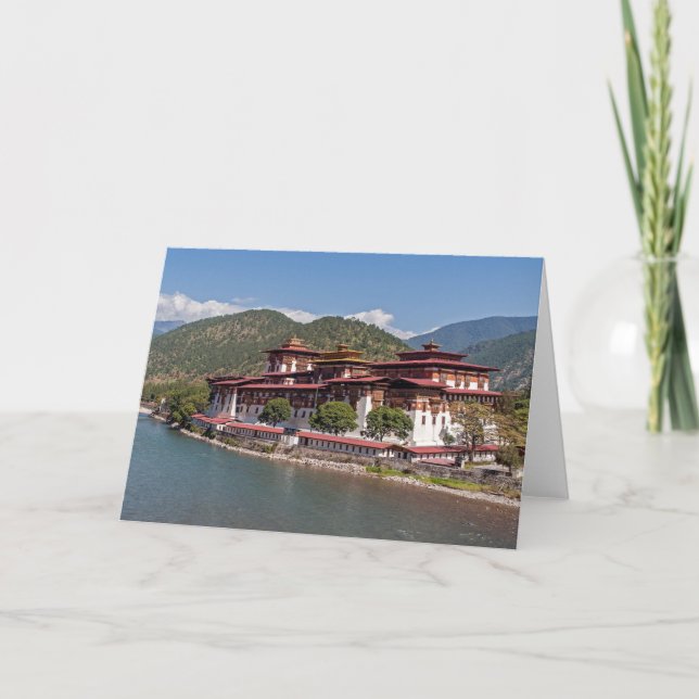 Punakha Dzong - Bhutan Card (Front)
