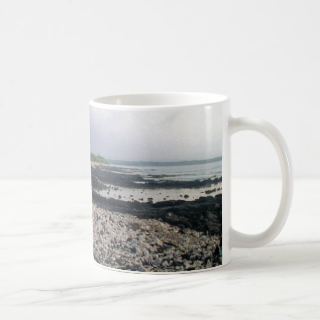 Punaluʻu Black Sand Beach Hawaii Big Island Coffee Mug (Right)