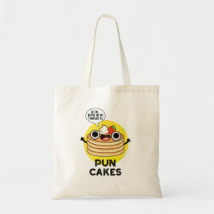 Puncakes Funny Pancake Pun Tote Bag