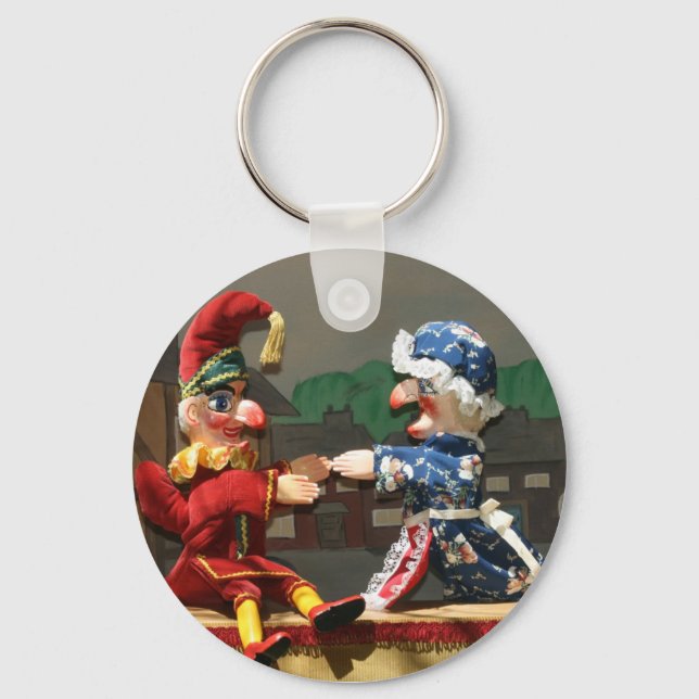 Punch and Judy Keychain (Front)