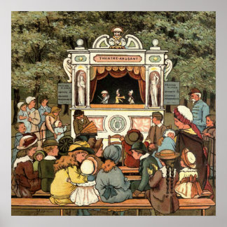 Punch and Judy Puppet Show" Poster