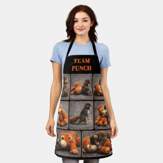 Punch Baby Monkey Apron