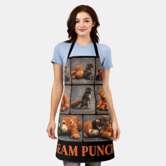 Punch Baby Monkey Apron