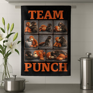 Punch Baby Monkey Kitchen Towel