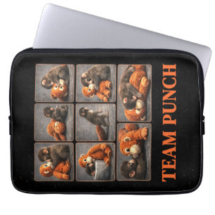 Punch Baby Monkey Laptop Sleeve