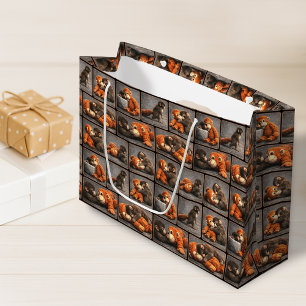 Punch Baby Monkey Large Gift Bag