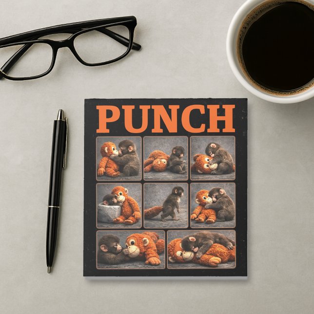 Punch Baby Monkey Notepad (Creator Uploaded)