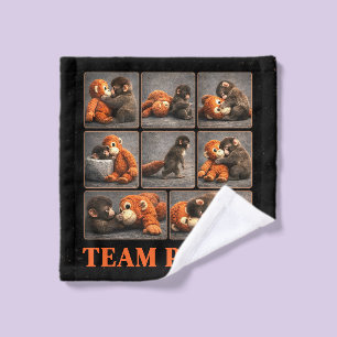 Punch Baby Monkey Wash Cloth