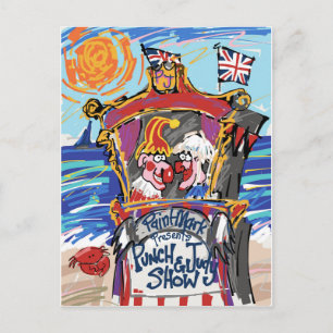 Punch & Judy by PaintMark Postcard