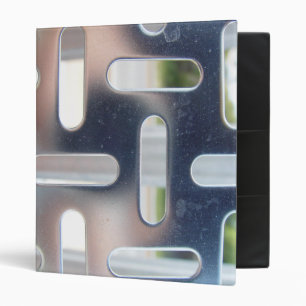 Punched Industrial Aluminum Plate Binder