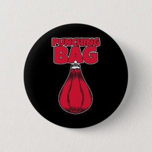Punching Bag Boxing Punching Bag 2 Inch Round Button