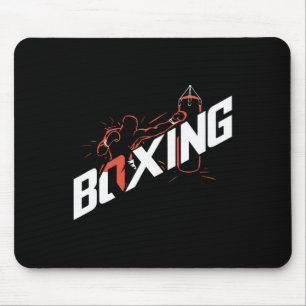 Punching G Boxing Kickboxing Boxing Lover Boxer  Mouse Pad