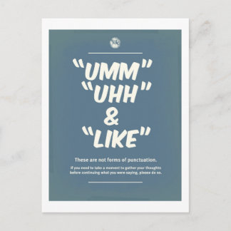 Punctuation Postcard