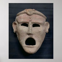 Punic charm mask, 3rd-2nd century BC