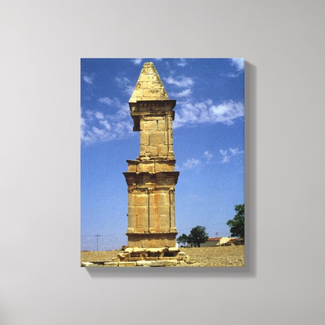 Punic War Monument, 3rd-2nd century BC Canvas Print (Front)