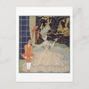 Punishing the Page (colour litho) Postcard