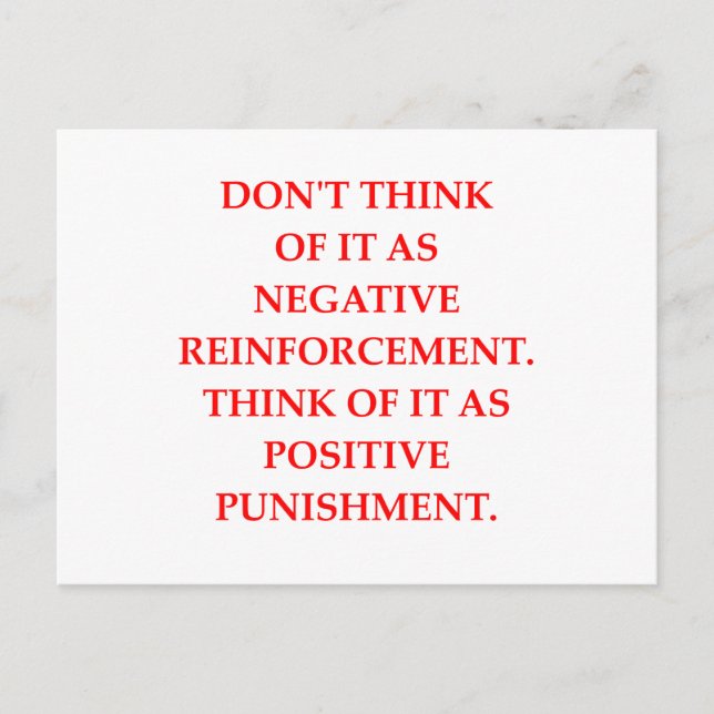 PUNISHMENT POSTCARD (Front)