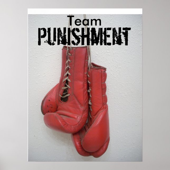Punition d'équipe POSTER (Devant)