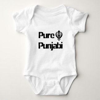 Punjabi Khanda Sikh Khalsa Design Merchandise Baby Bodysuit