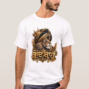 Punjabi Lion Badshah T-Shirt