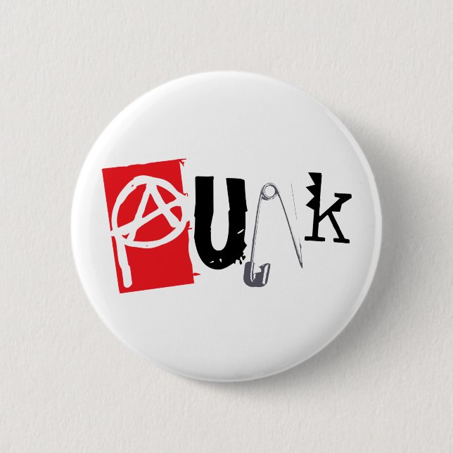 Punk 2 Inch Round Button (Front)