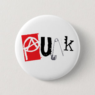 Punk 2 Inch Round Button