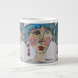 Punk Blue Jumbo Mug