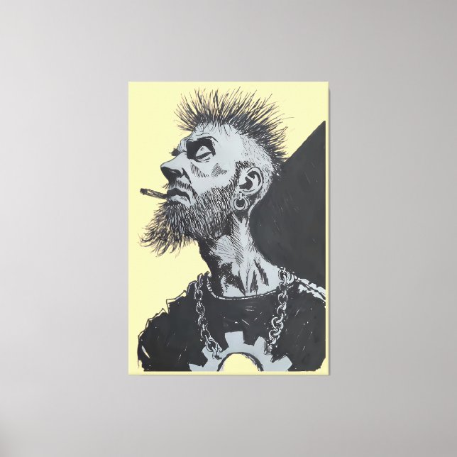 Punk Canvas Print (Front)