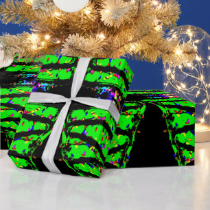 Punk Christmas tree  Wrapping Paper