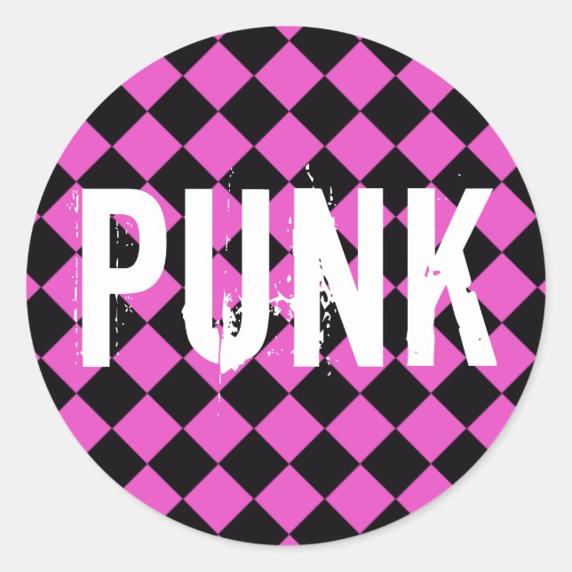 Punk Deco Sticker (Front)