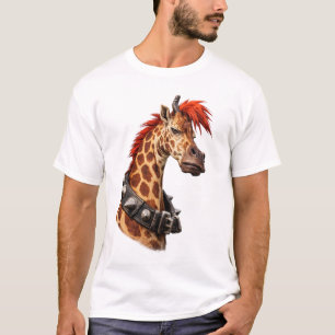 Punk Giraffe T-Shirt – Unique Street Style