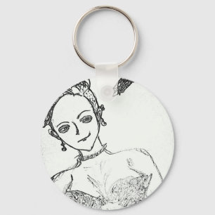 punk girl is sophie??? keychain