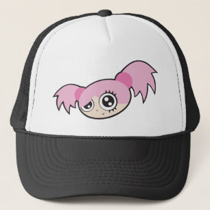 Punk Girl Pink Trucker Hat