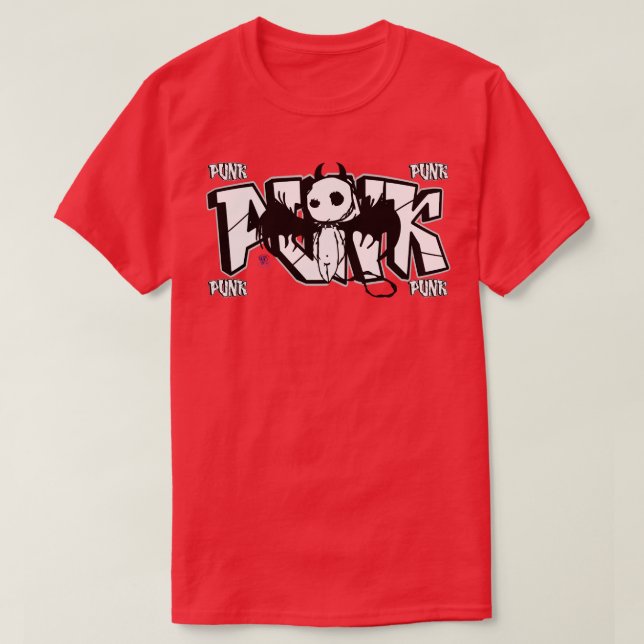 Punk graffiti T-Shirt (Design Front)