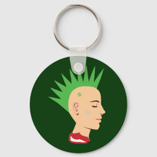 Punk Guy Keychain