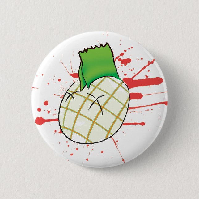 punk head 2 inch round button (Front)