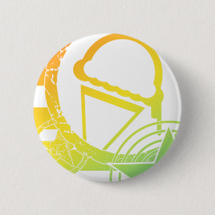punk ice cream dripz 2 inch round button