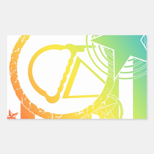 punk ice cream dripz sticker (Front)