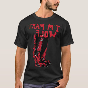 Punk  In Part Wolf Wild Human Animal T-Shirt