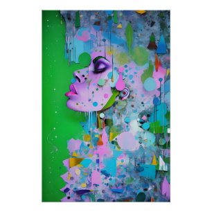 Punk - Ken Gauge Surreal Art Poster