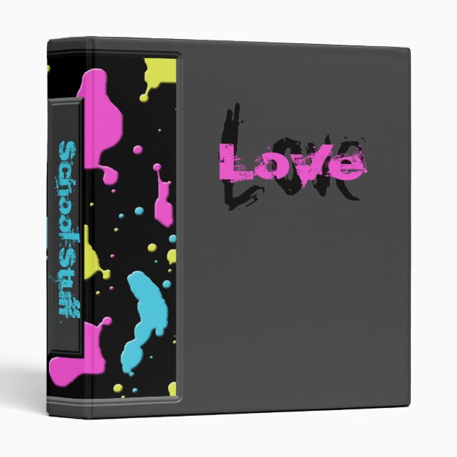 Punk Love Girl Alternative Binder (Front/Spine)