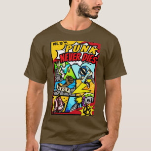 punk never dies hq comics T-Shirt