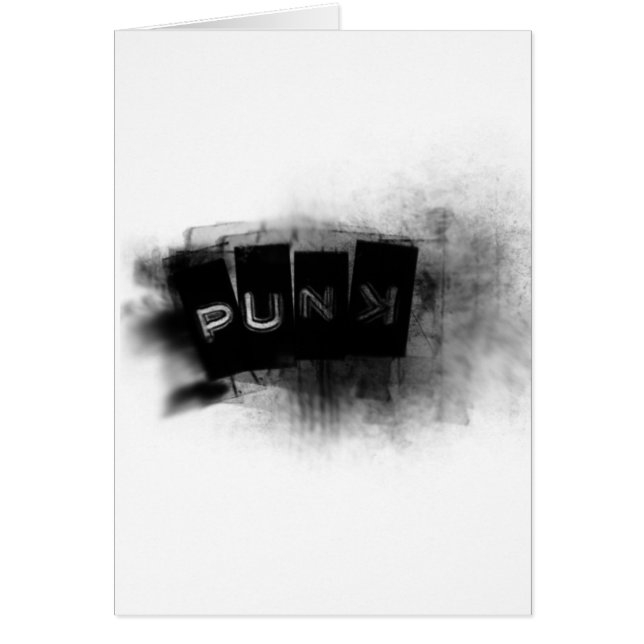 Punk noir et blanc (Devant)