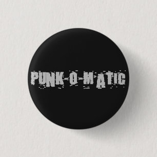 Punk-o-Matic Logo 1 Inch Round Button
