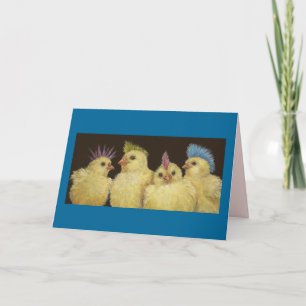 Punk Peeps card