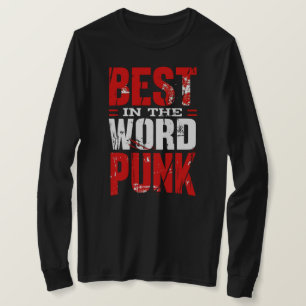 Punk Perfection: Reigning Supreme Design Black  T-Shirt