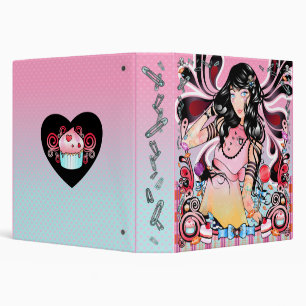 "Punk Princess In Candyland" Binder